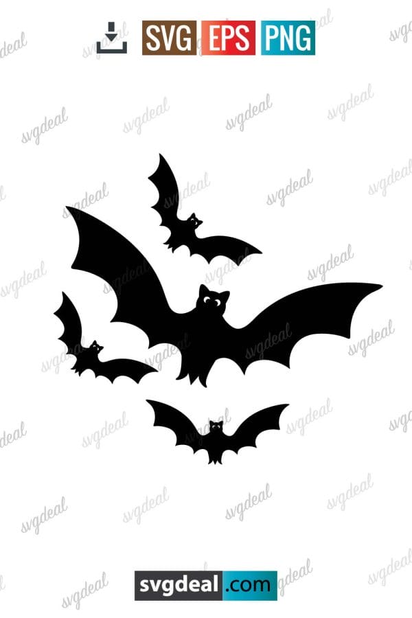 Halloween Bat Svg