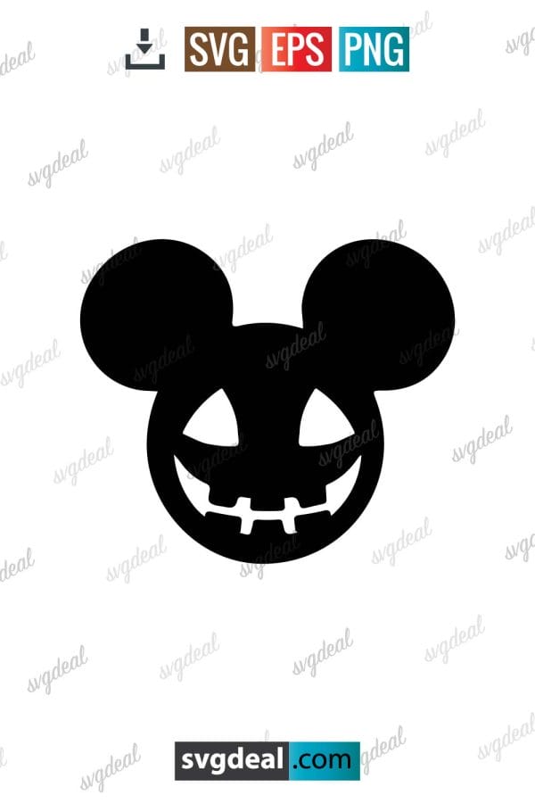 Halloween Mickey Svg