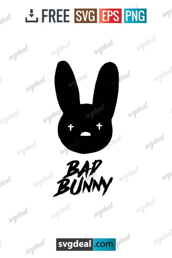 Bad Bunny Svg Free Download