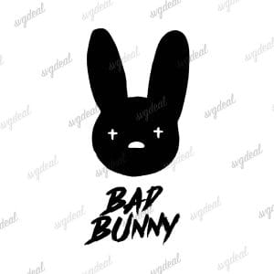 Bad Bunny Svg Free Download