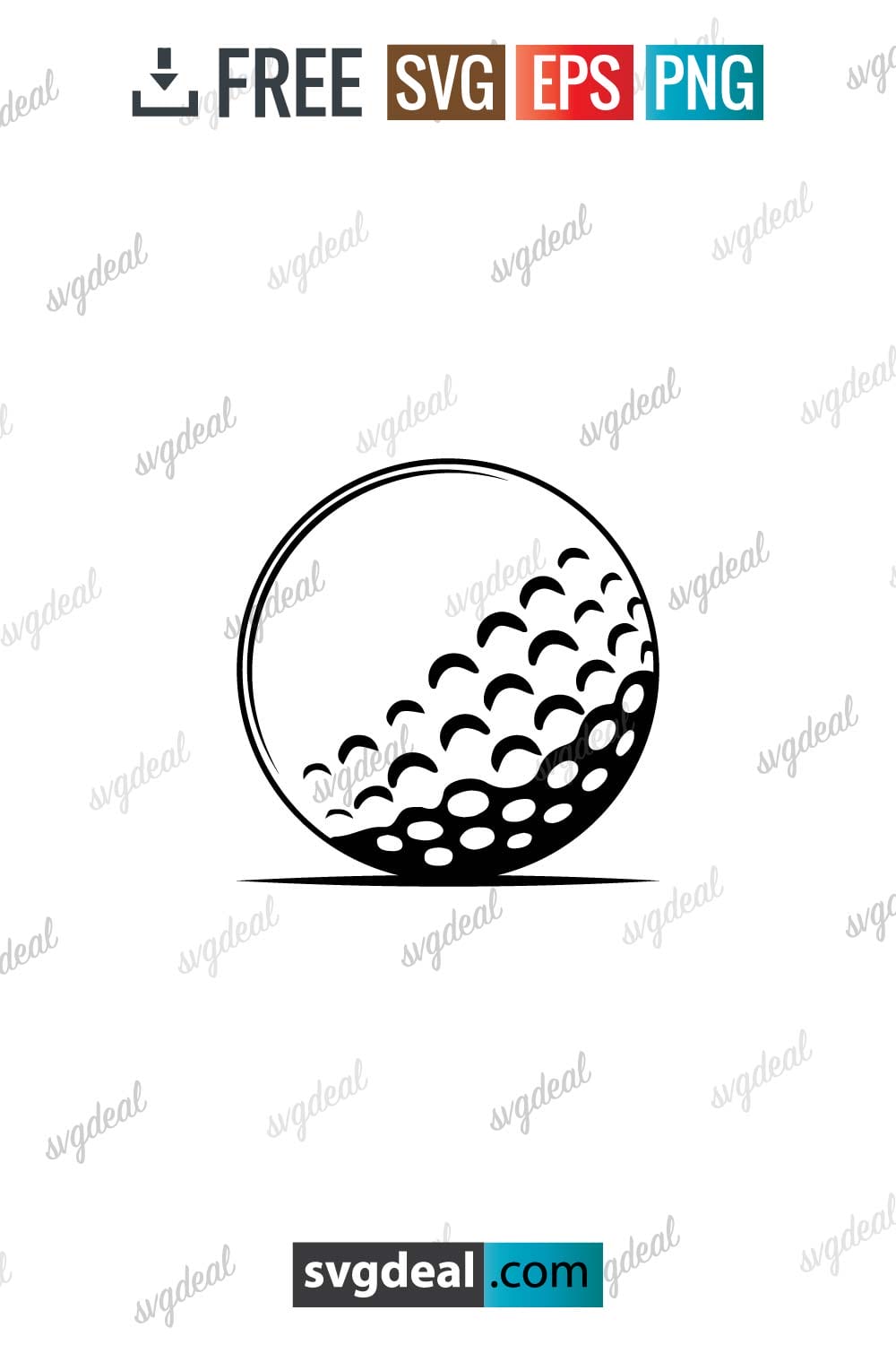 Free Golf Ball Svg - SVGDeal.com