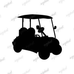 Golf Cart Svg