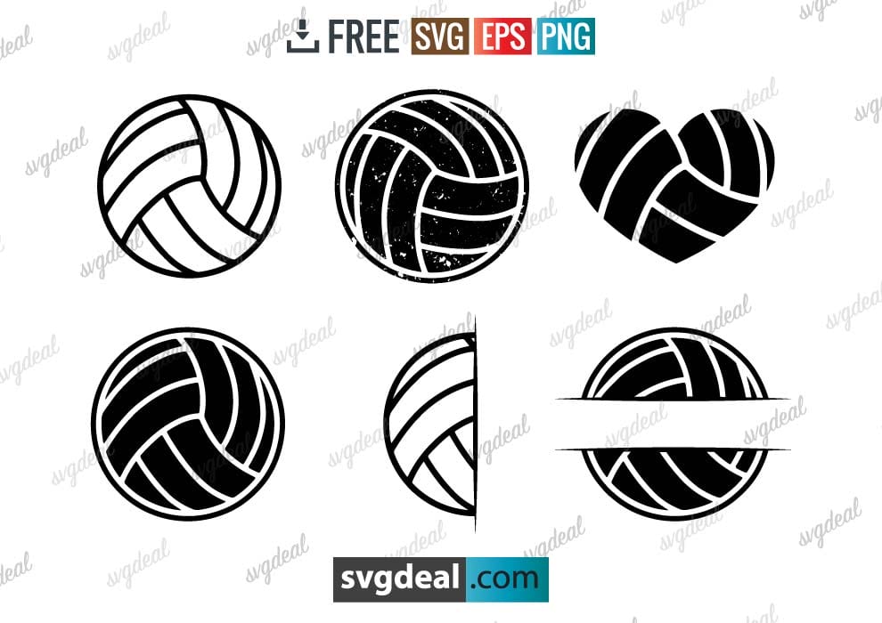 volleyball svg