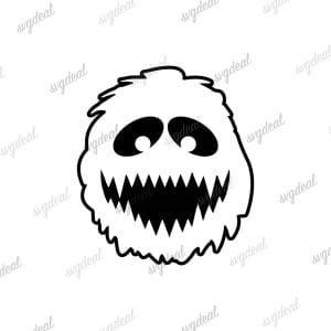 Abominable Snowman Svg