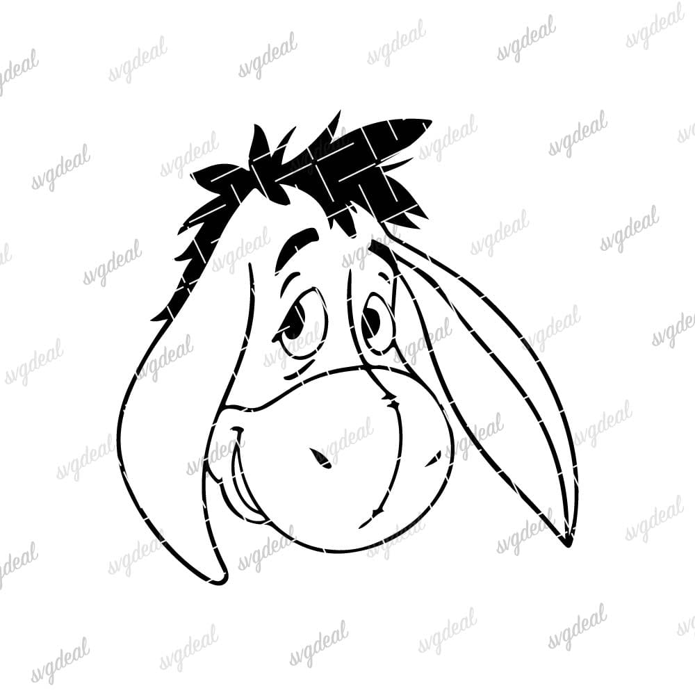 Eeyore Svg Free