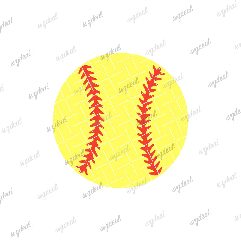 Softball Svg