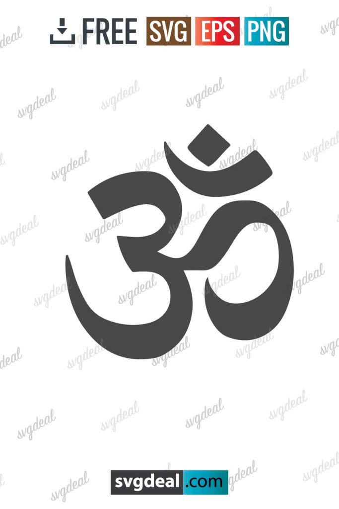 Free Om Symbol Svg - SVGDeal.com