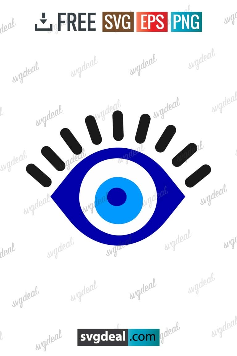 Free Free Evil Eye Svg - SVGDeal.com