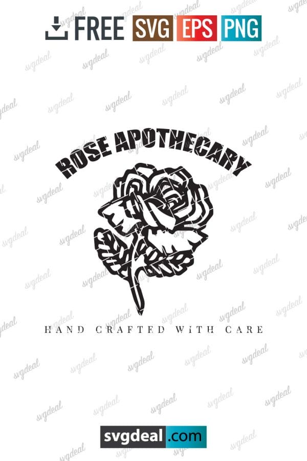 Rose Apothecary Svg