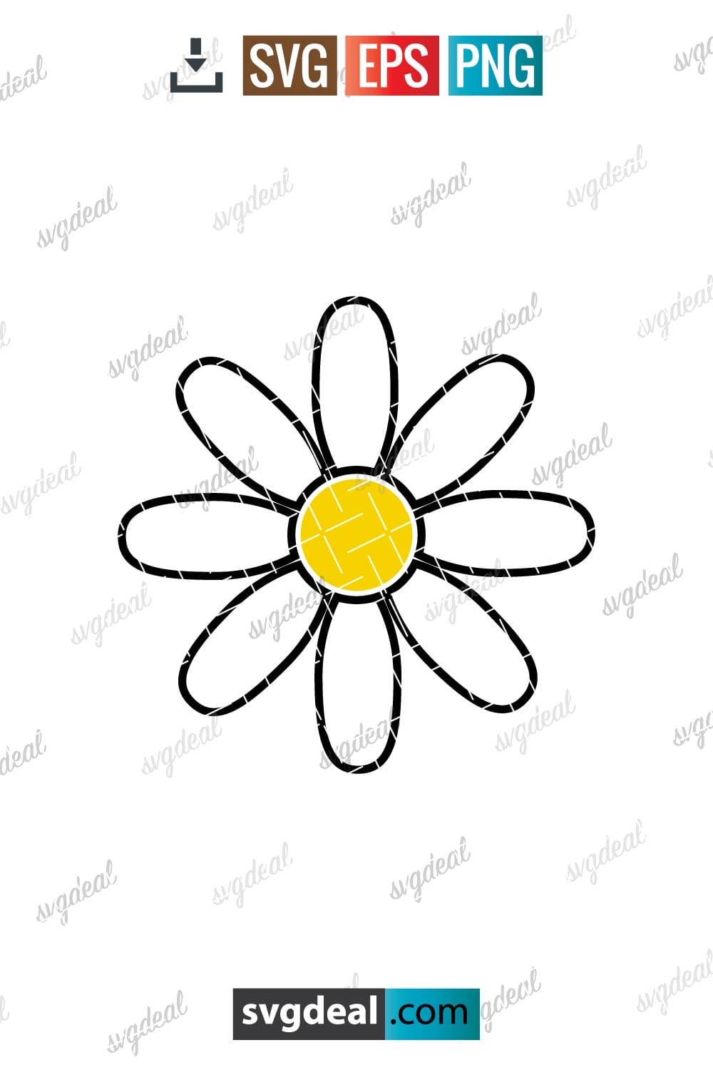 Free Daisy Svg Free - SVGDeal.com