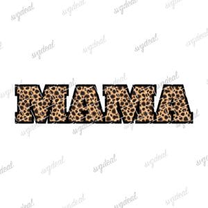Leopard Mama Svg
