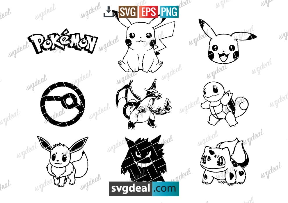 Pokemon Unown Svg, Unown Svg, Pikachu Svg, Pokemon Svg, Poke - Inspire  Uplift