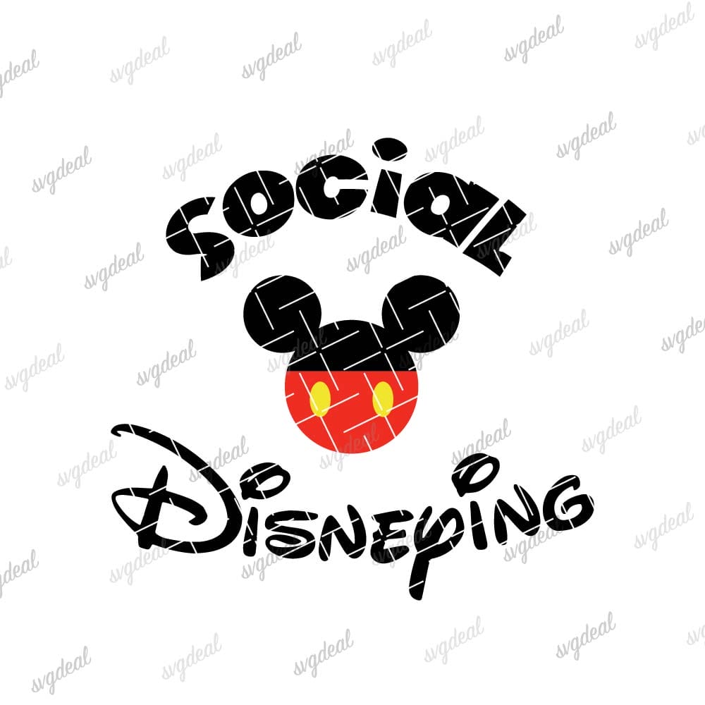 Social Disneying Svg