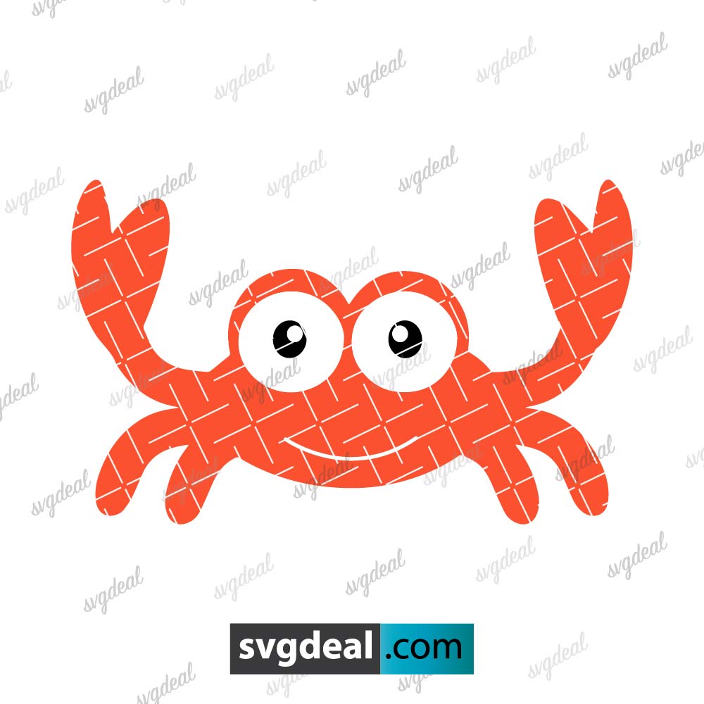 Baby Shark Crab Svg