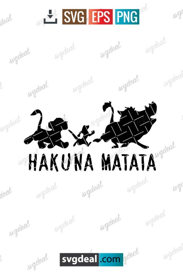 Hakuna Matata Svg