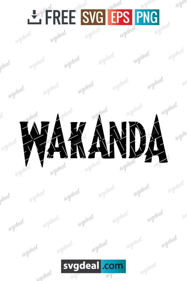 Wakanda Svg