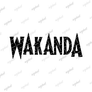 Wakanda Svg