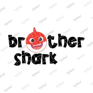 Brother Shark Svg