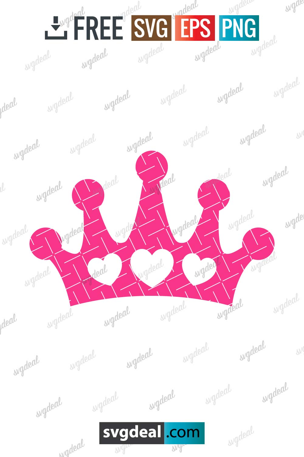 Princess Crown SVG Free: Adorn Your Designs with Royalty