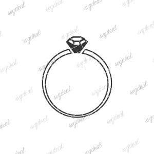 Diamond Ring SVG