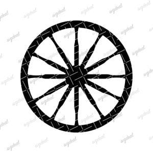Wagon Wheel SVG