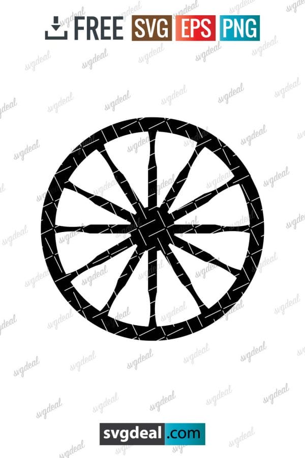 Wagon Wheel SVG