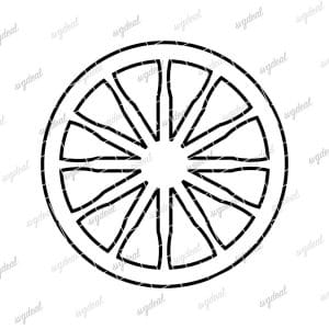 Wagon Wheel SVG Free
