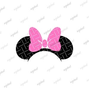 Minnie Mouse Ears Svg