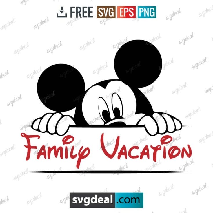 Disney Family Vacation Svg