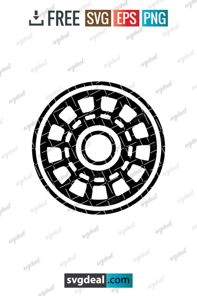 Free Arc Reactor Svg - SVGDeal.com