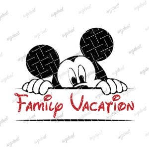 Disney Family Vacation Svg