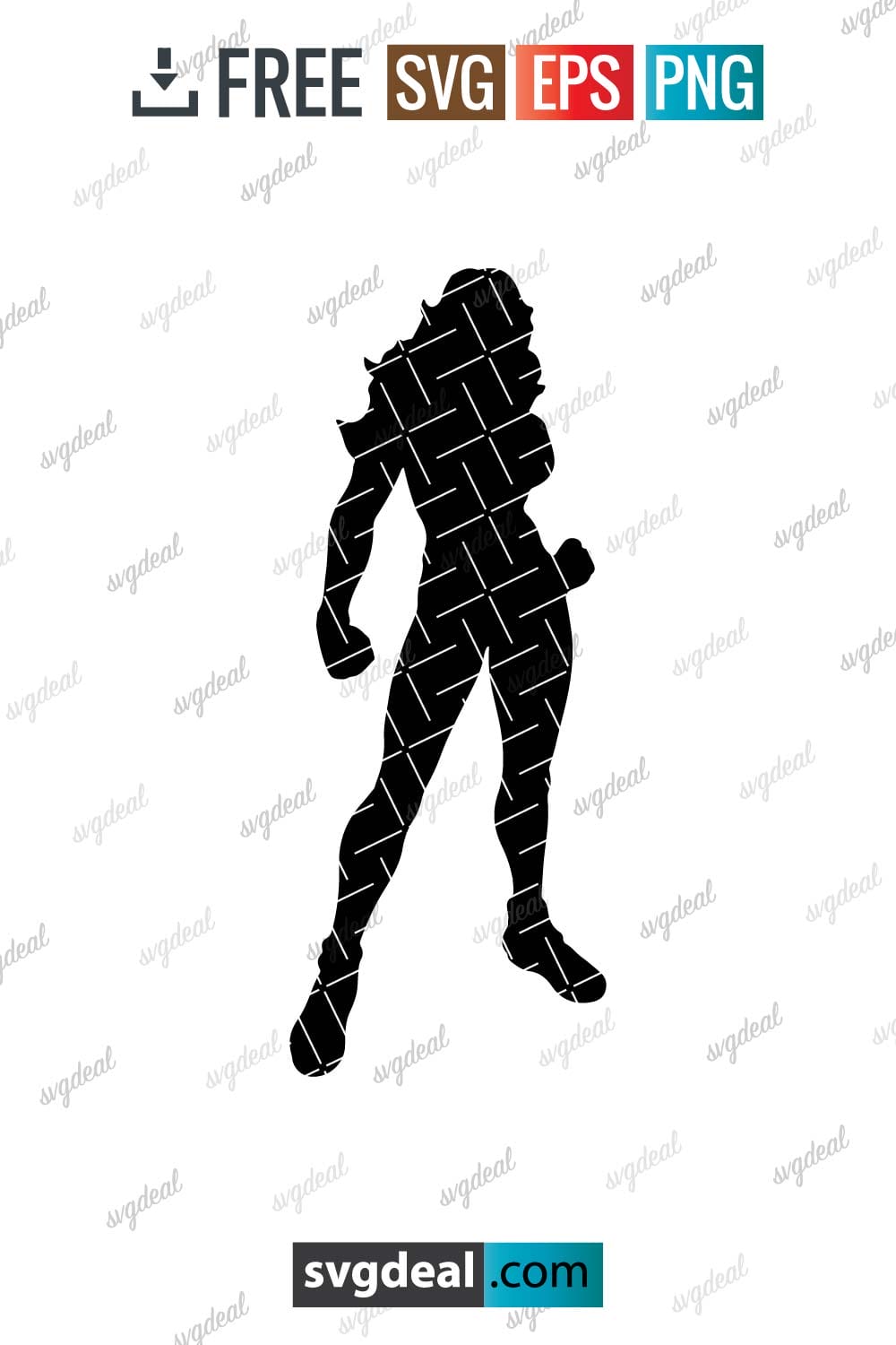 She Hulk Svg