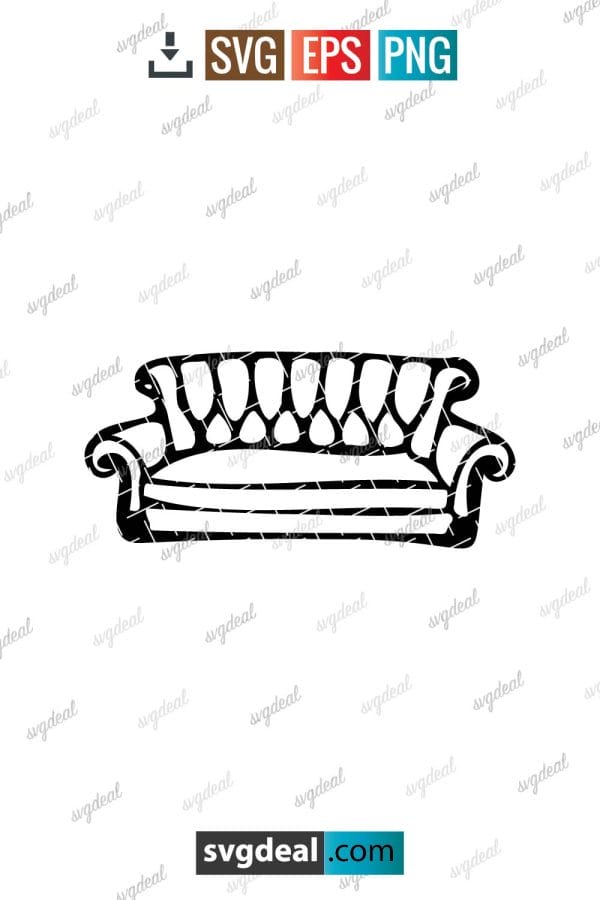 Friends Couch Svg