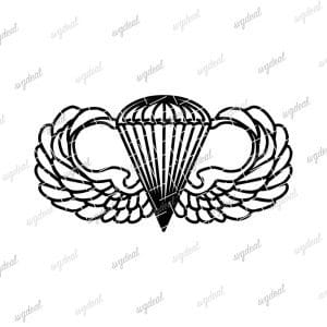 Airborne Wings Svg