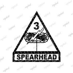 3rd Armored Division Spearhead Svg