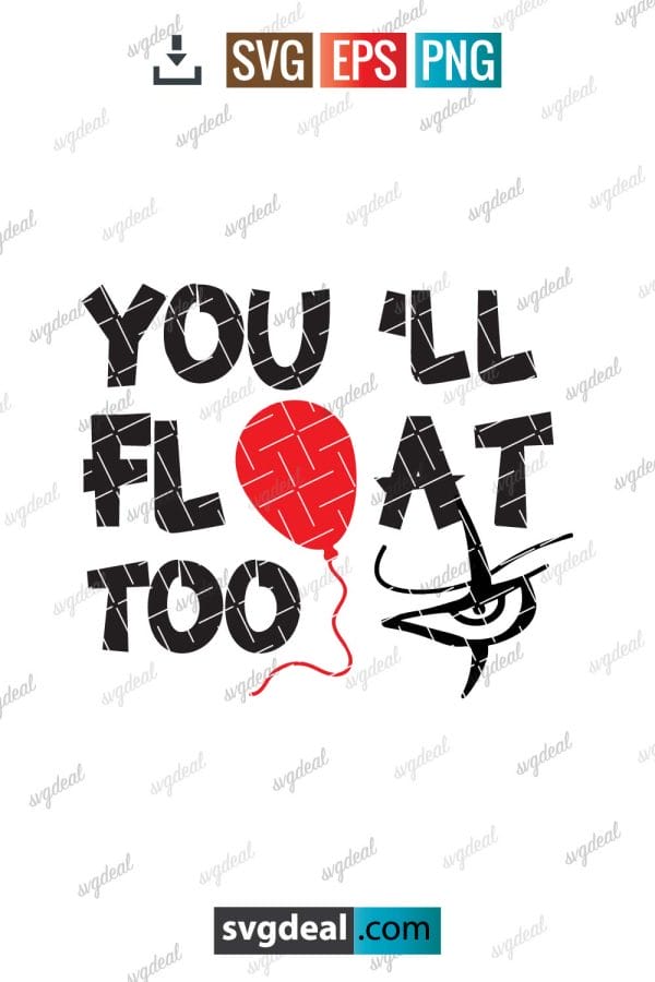 You'll Float Too Svg