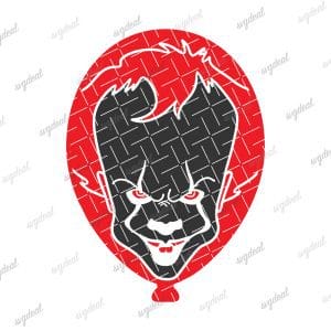 Pennywise Balloon Svg