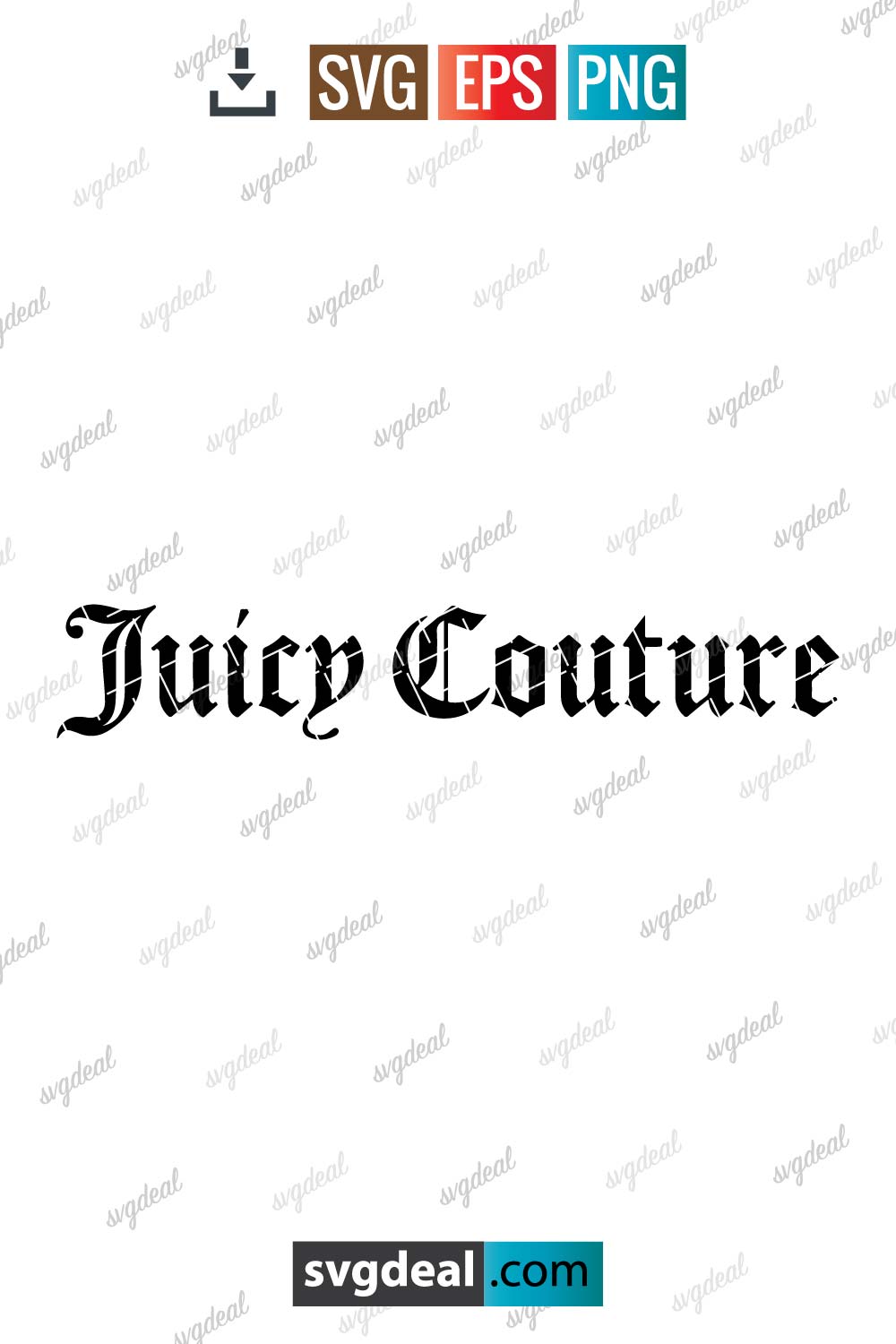 Free Juicy Couture Svg - SVGDeal.com