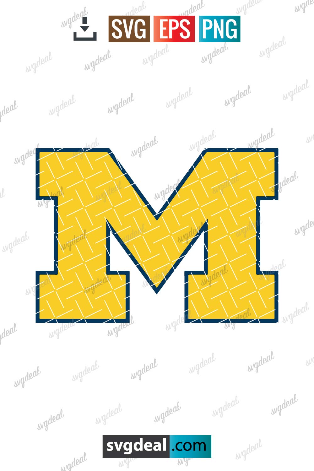 Michigan Wolverines Svg