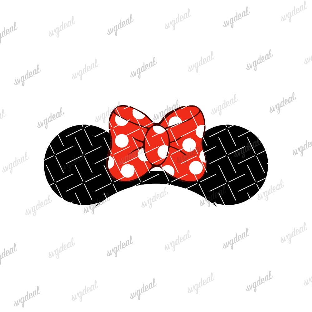 Minnie Mouse Ears Svg Files