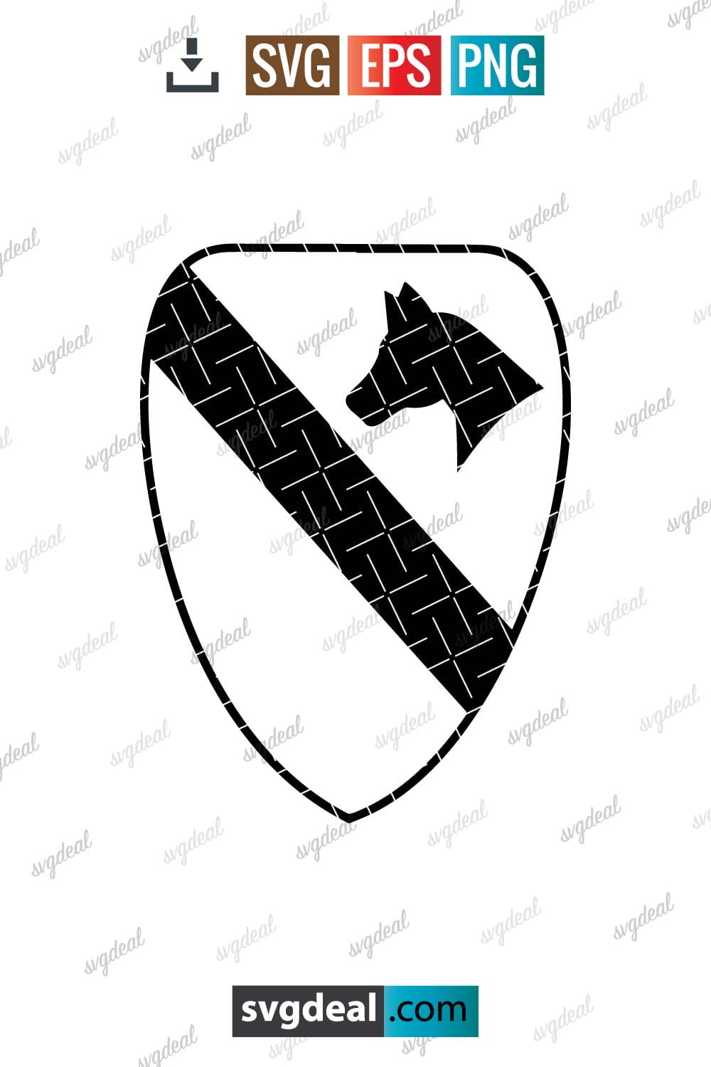 1st Cavalry Large SVG