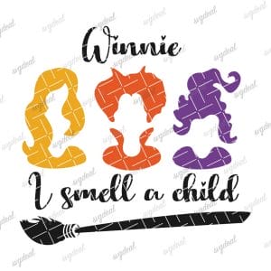 Winnie I Smell A Child Svg