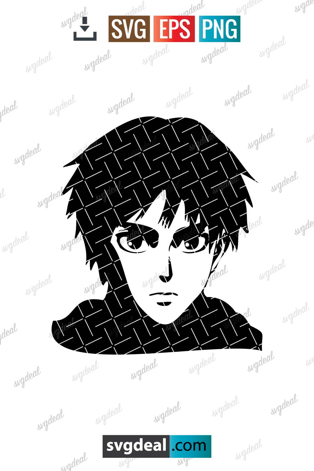Eren Yeager Svg Eren Yeager Svg
