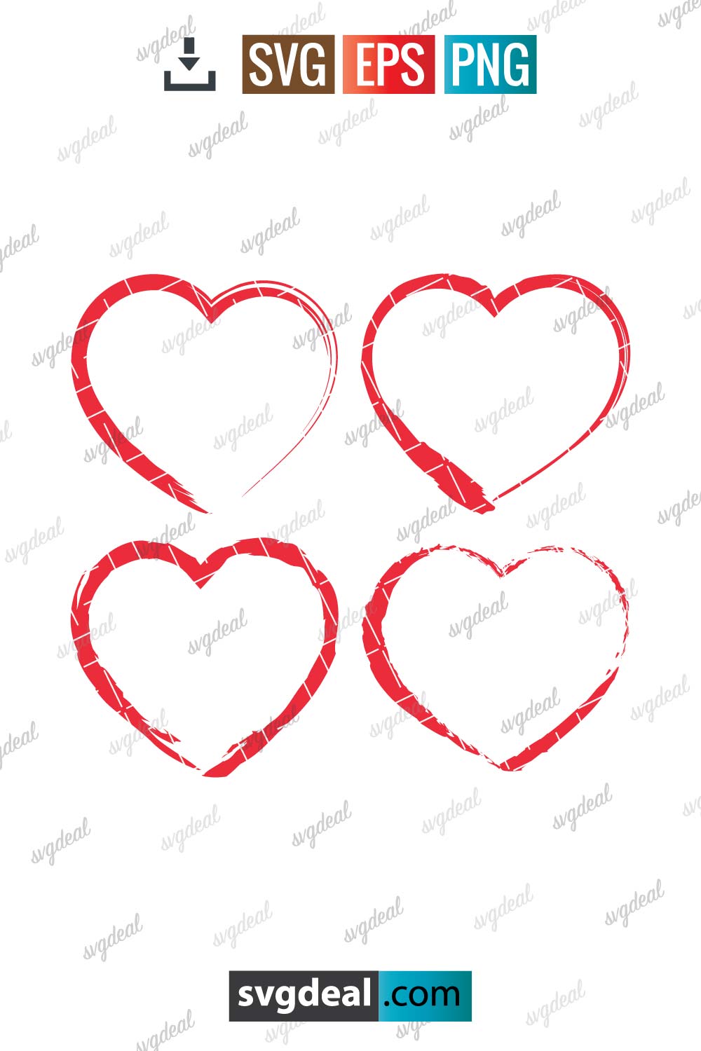 Cute Heart Svg