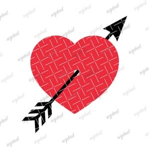 Heart Arrow Svg