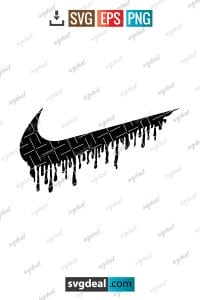 Nike Drip Svg - Free SVG Files