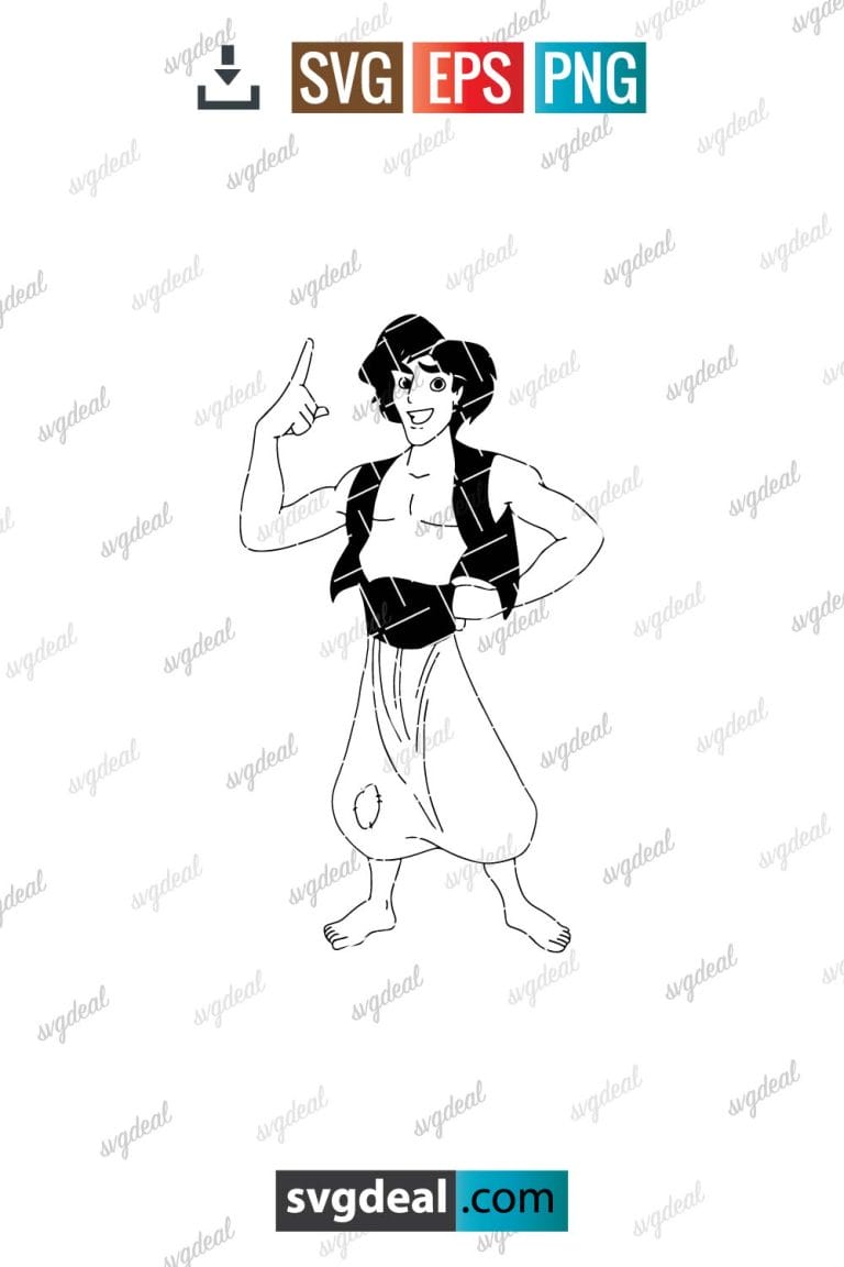 Free Aladdin Svg - SVGDeal.com