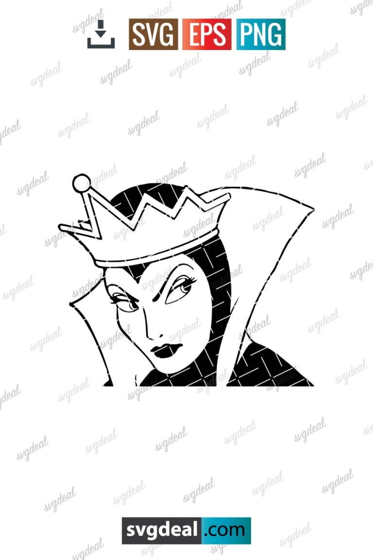 Free Evil Queen Svg - SVGDeal.com