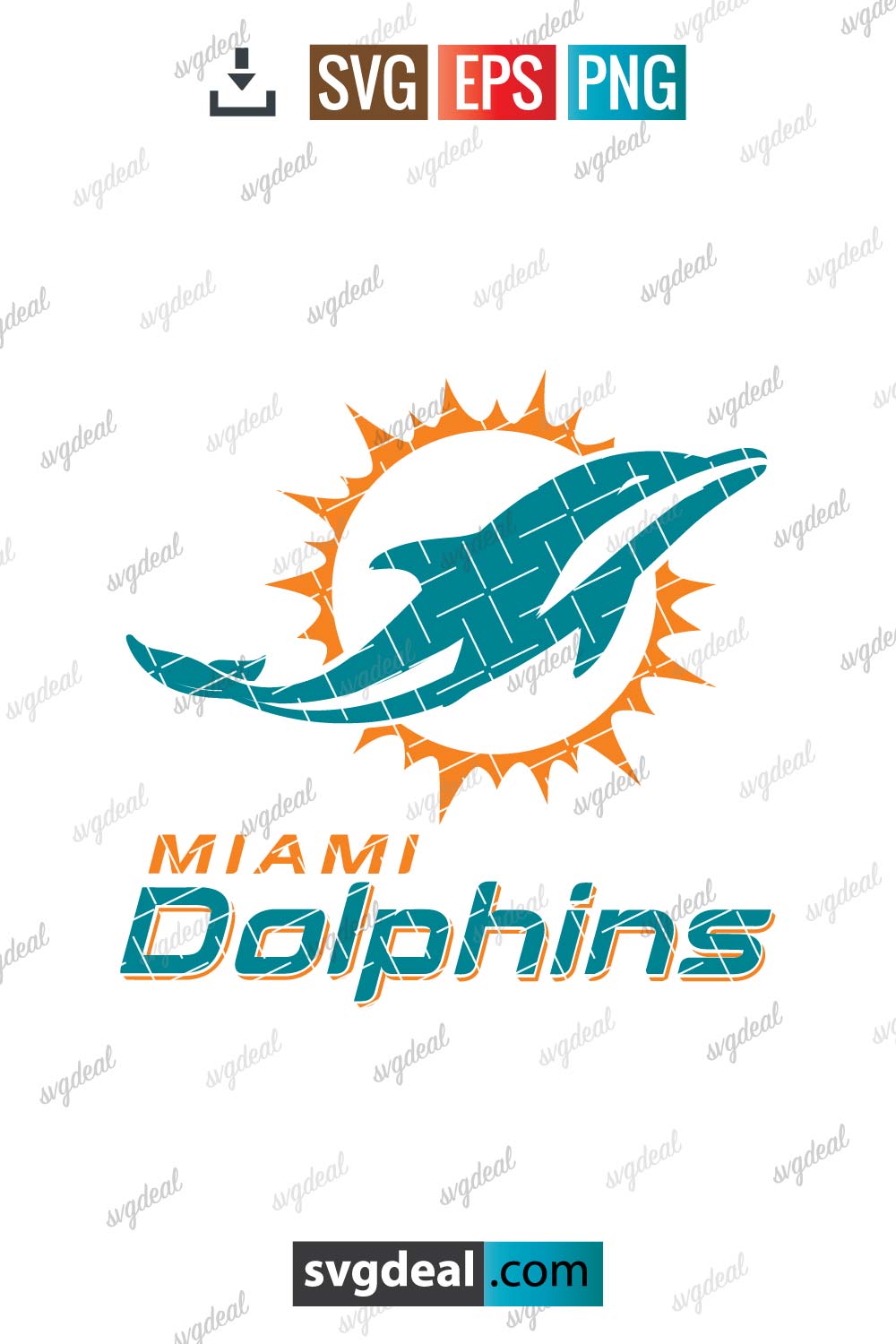 Miami Dolphins Vector Logo - Download Free SVG Icon