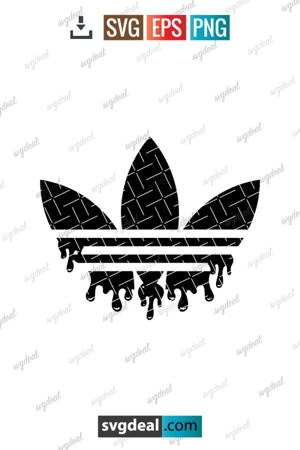 Free Adidas Drip Logo Svg SVGDeal